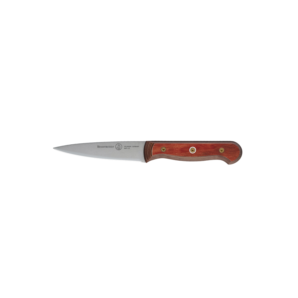 Custom Red Paring Knife - 3.5"