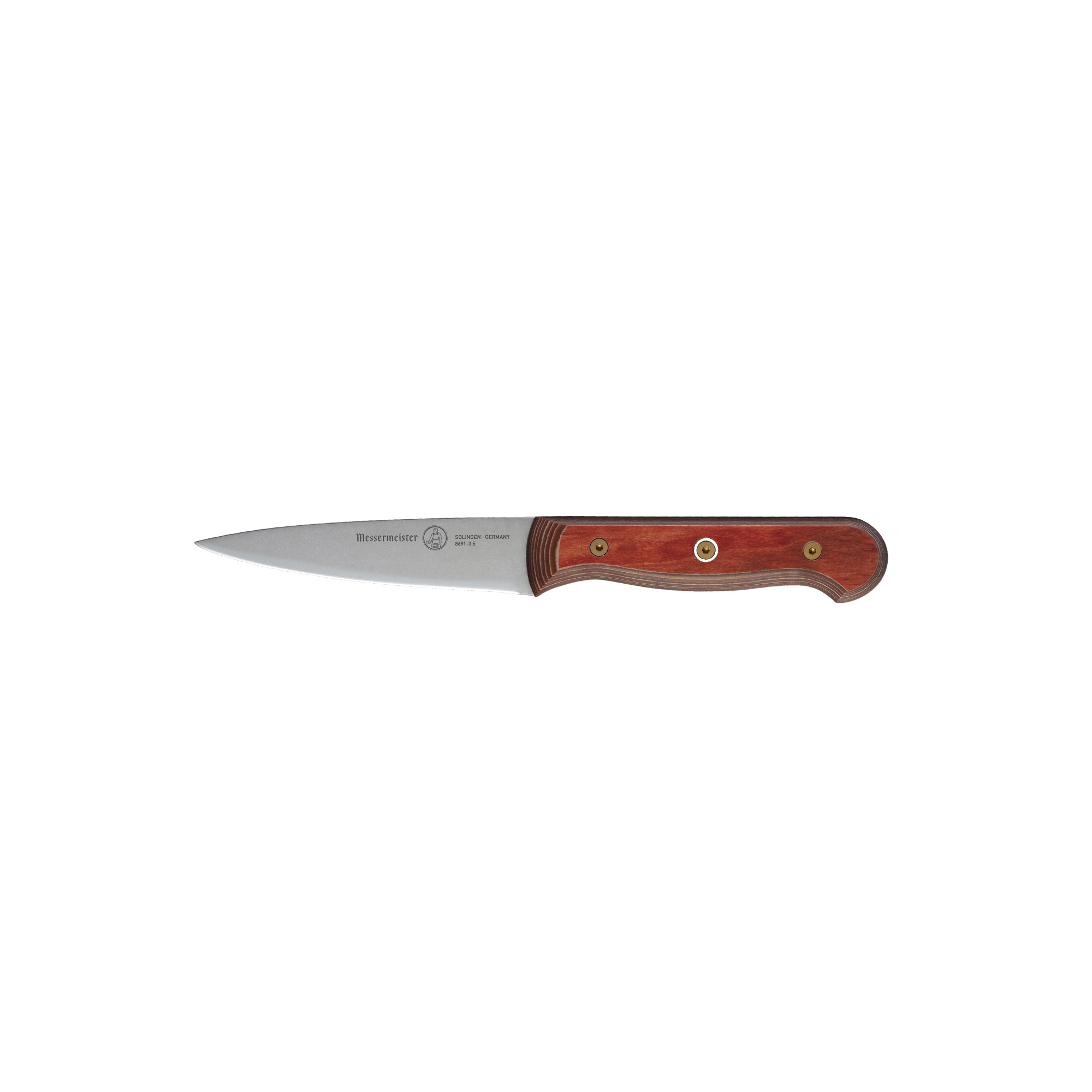 Custom Red Paring Knife - 3.5"