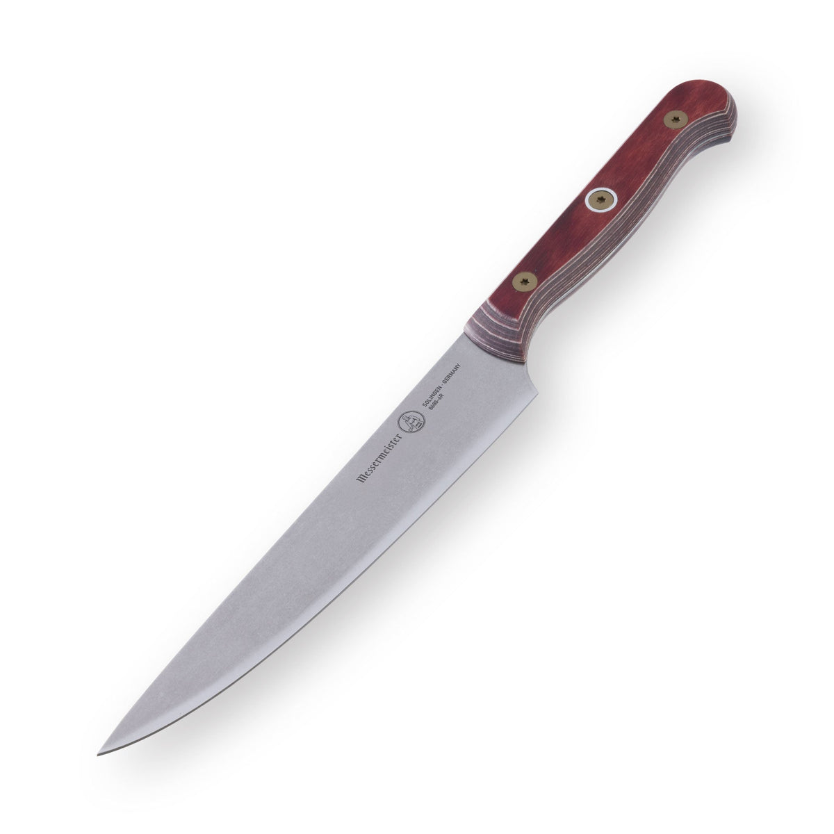 Custom Red Utility Knife - 6"