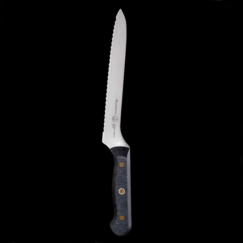Custom Scalloped Offset Knife - 8"