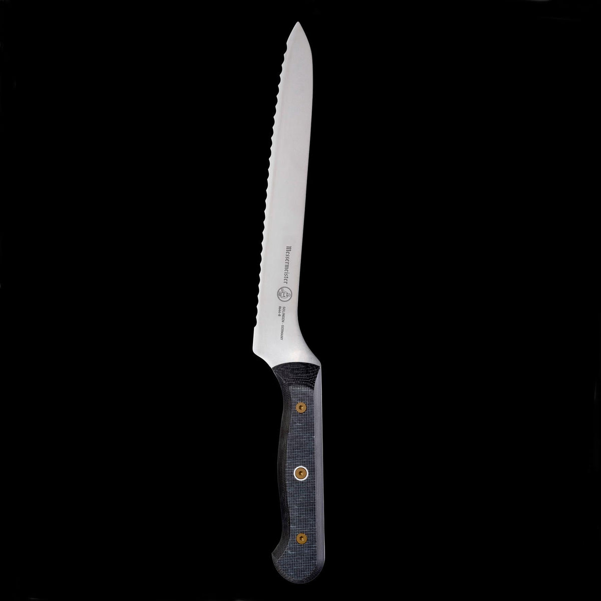 Custom Scalloped Offset Knife - 8"