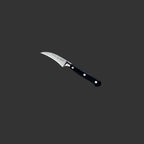 Meridian Elite Bird's Beak Garnishing Knife - 2.5"