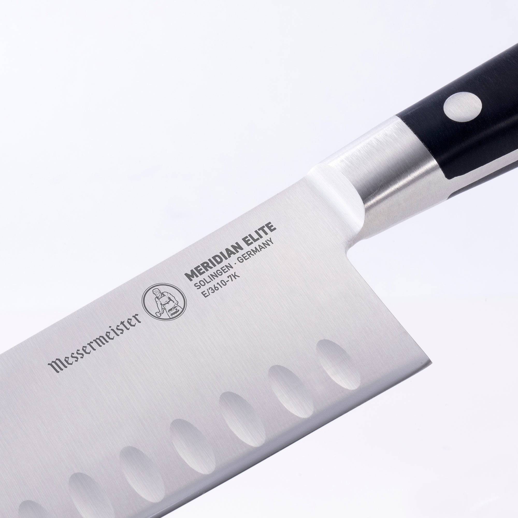 Meridian Elite Kullens Santoku Knife - 5"