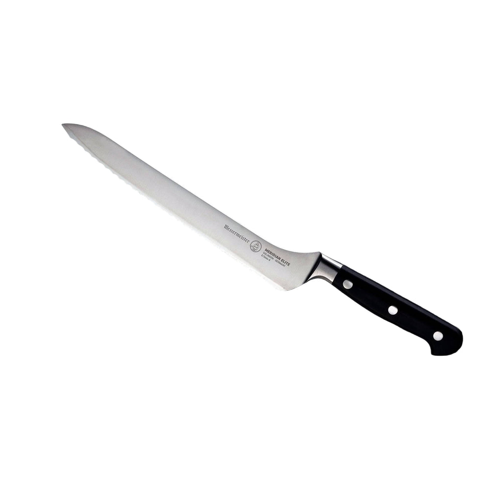 Meridian Elite Scalloped Offset Knife - 8"
