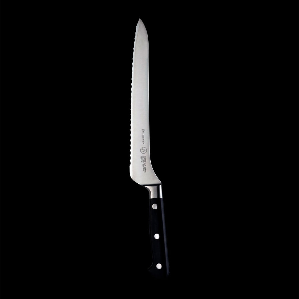 Meridian Elite Scalloped Offset Knife - 8"