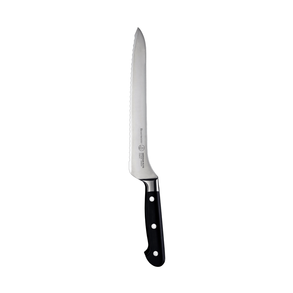 Meridian Elite Scalloped Offset Knife - 8"