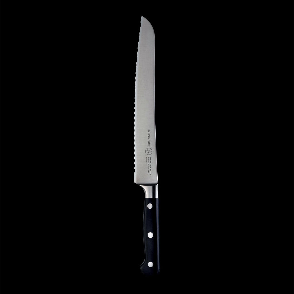 Meridian Elite Scalloped Bread Knife - 9"