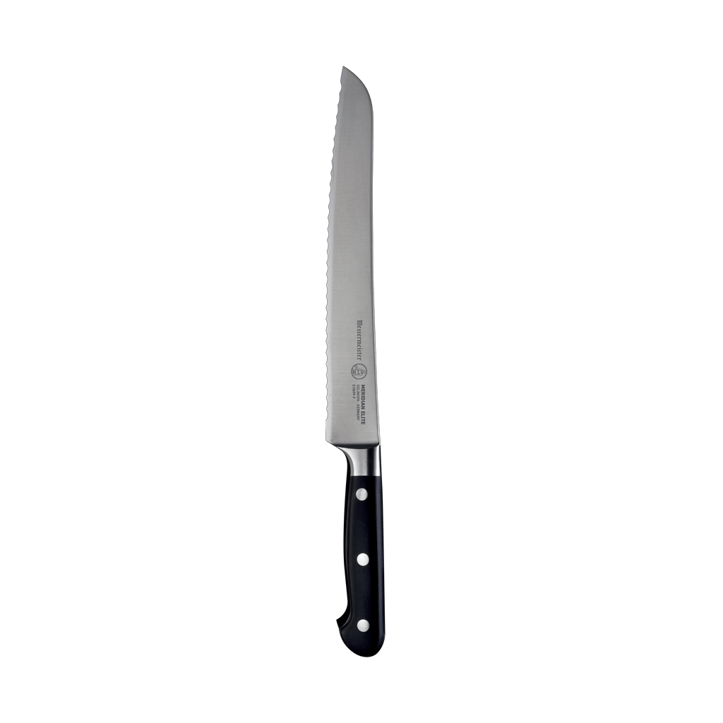 Meridian Elite Scalloped Bread Knife - 9"