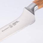 Oliva Elite Offset Scalloped Bread Knife - 8"