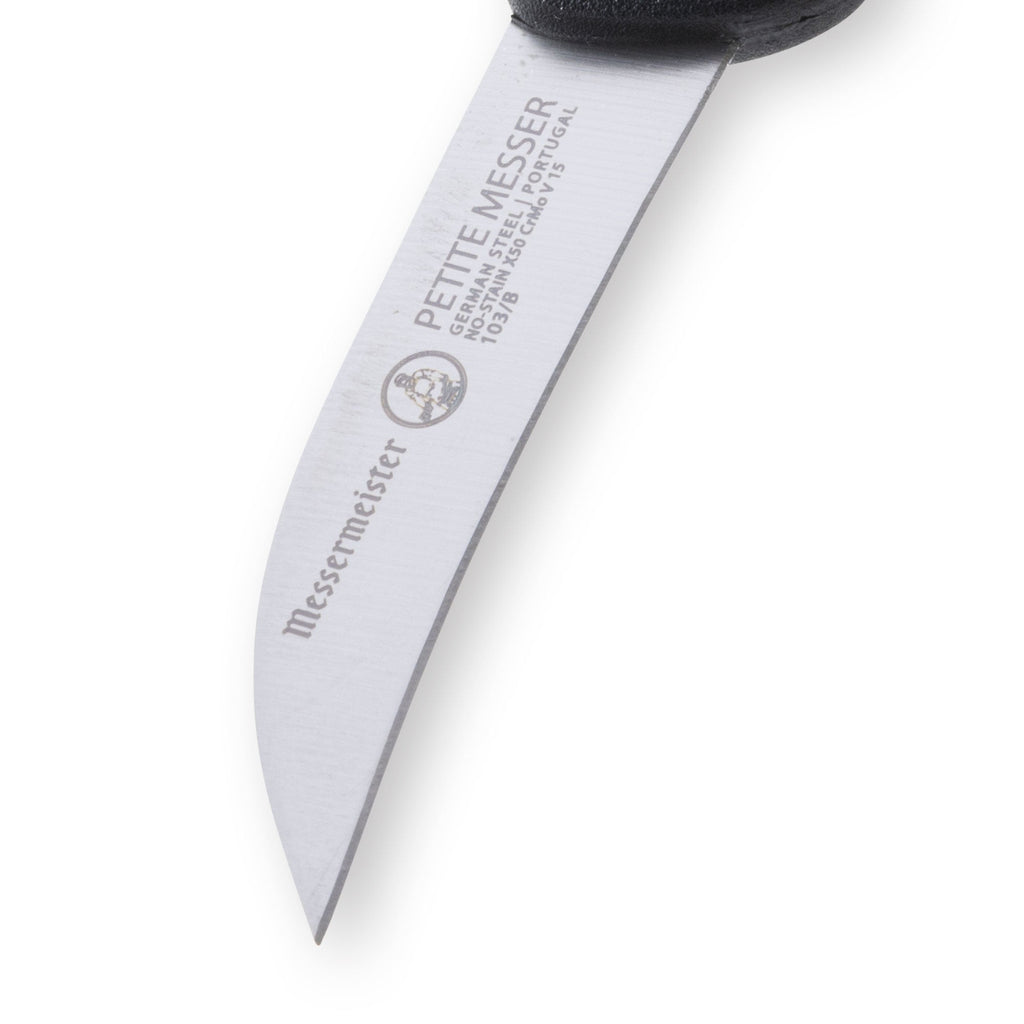 Petite Messer Black Birds Beak Parer with Matching Sheath - 2.5"