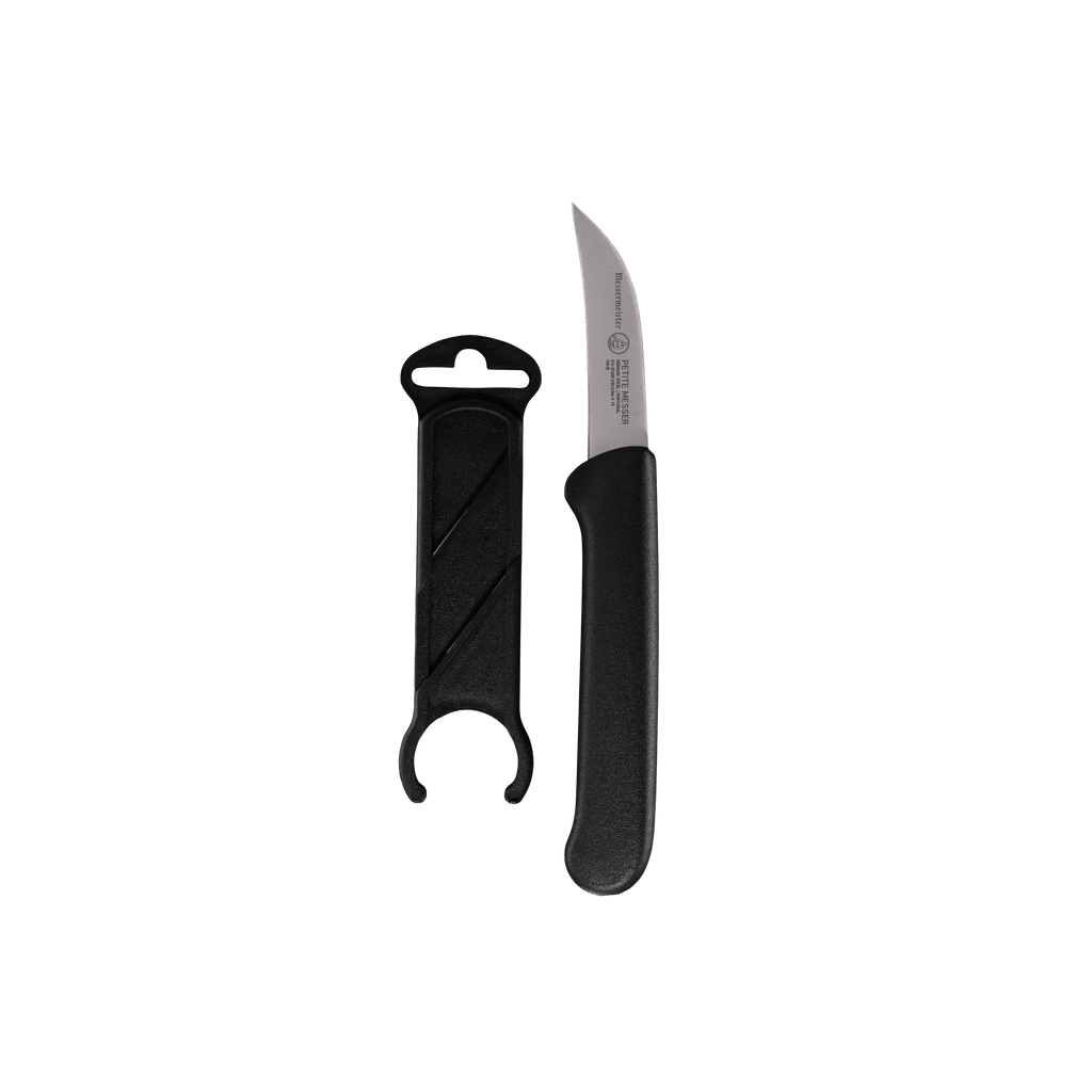 Petite Messer Black Birds Beak Parer with Matching Sheath - 2.5"
