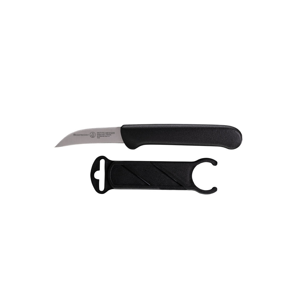 Petite Messer Black Birds Beak Parer with Matching Sheath - 2.5"