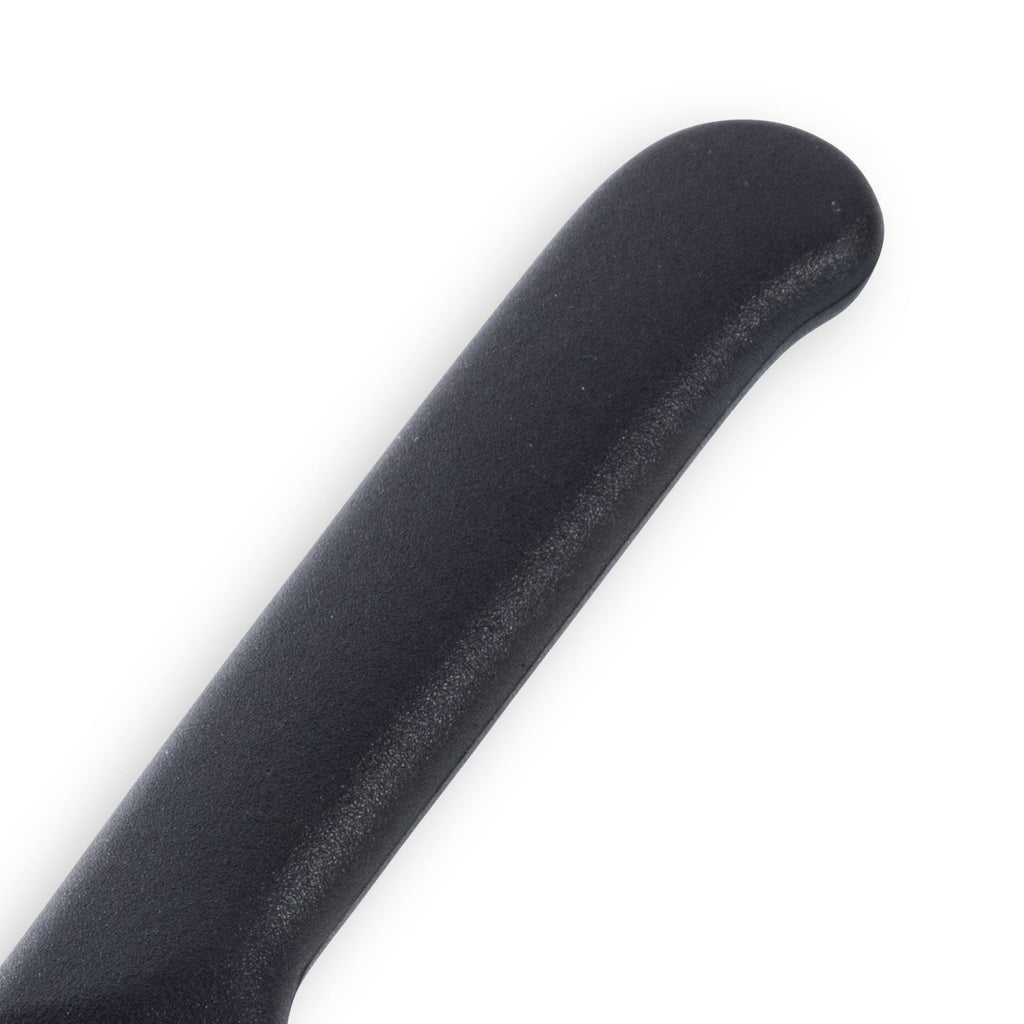 Petite Messer Black Serrated Steak Knife with Sheath - 4.5"