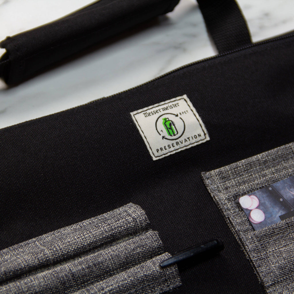 Preservation 12 Pocket Black Knife Roll