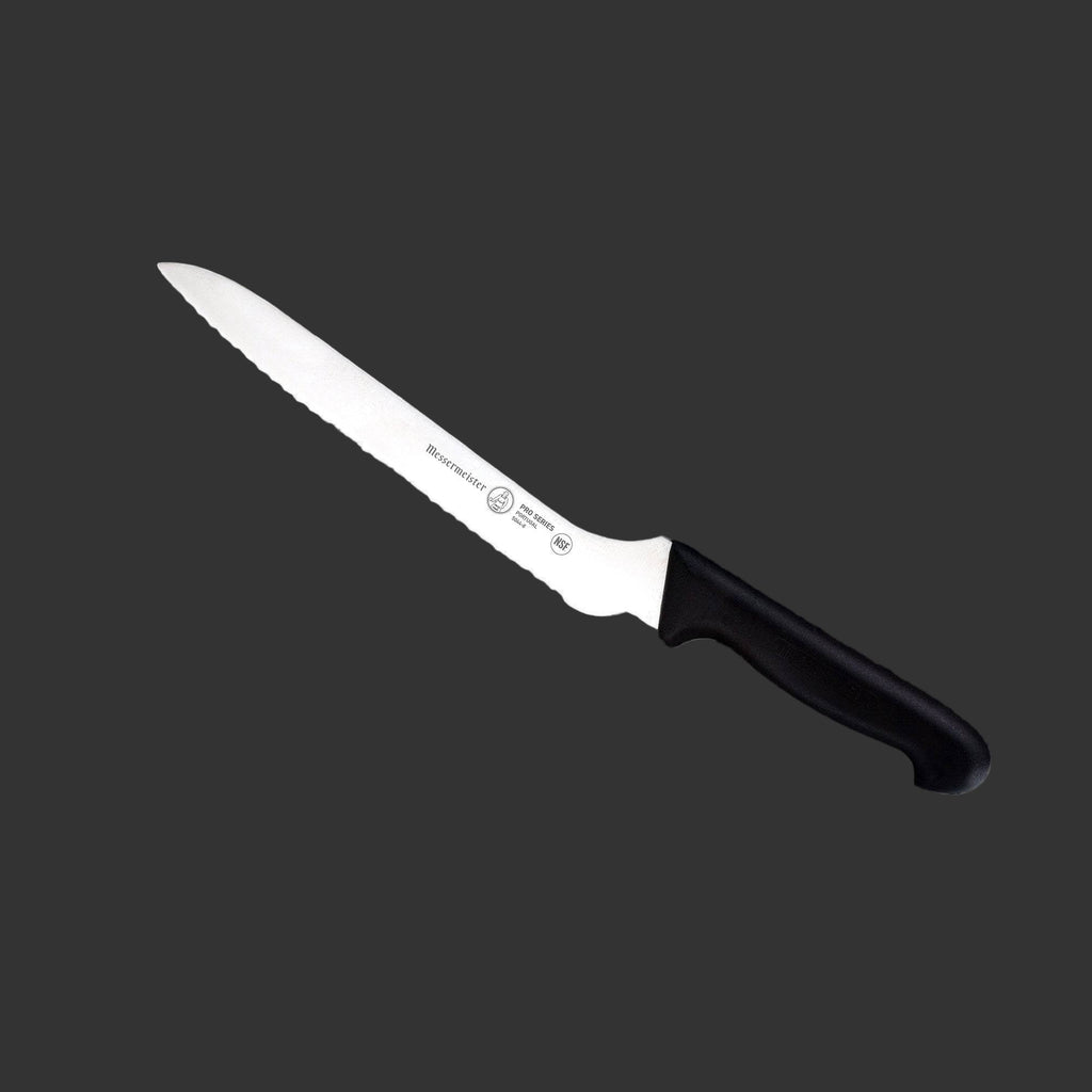 Pro Series Offset Scalloped Slicer - 8"
