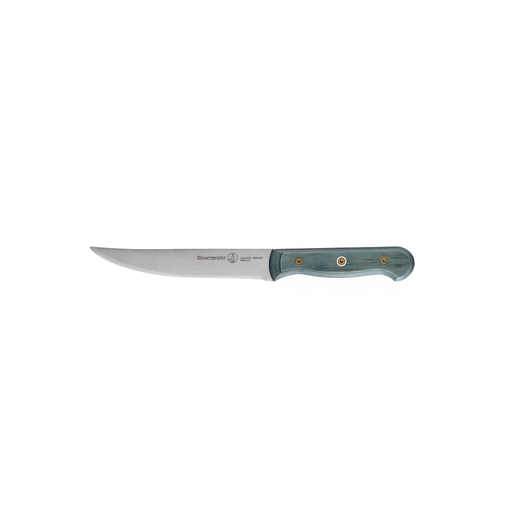 Custom Blue 4 Piece Steak Knife Set