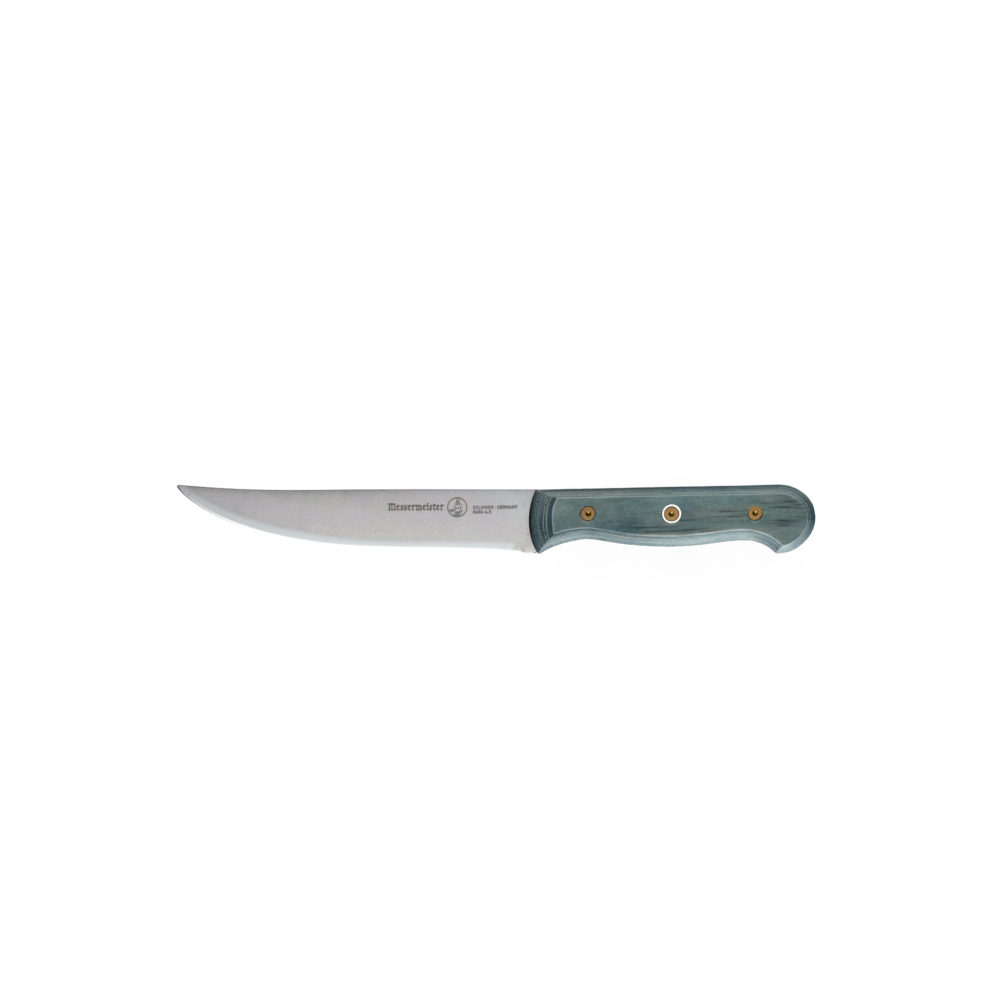 Custom Blue 4 Piece Steak Knife Set