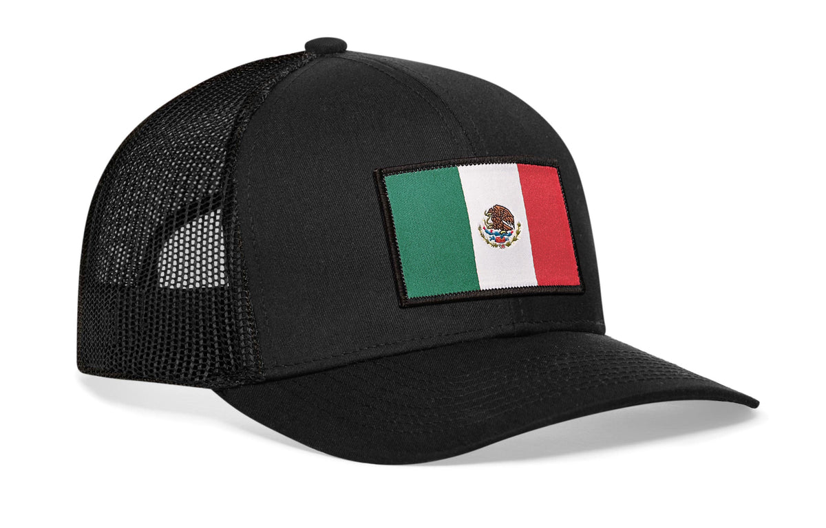 Mexico Flag Trucker Hat  |  Mexican Snapback