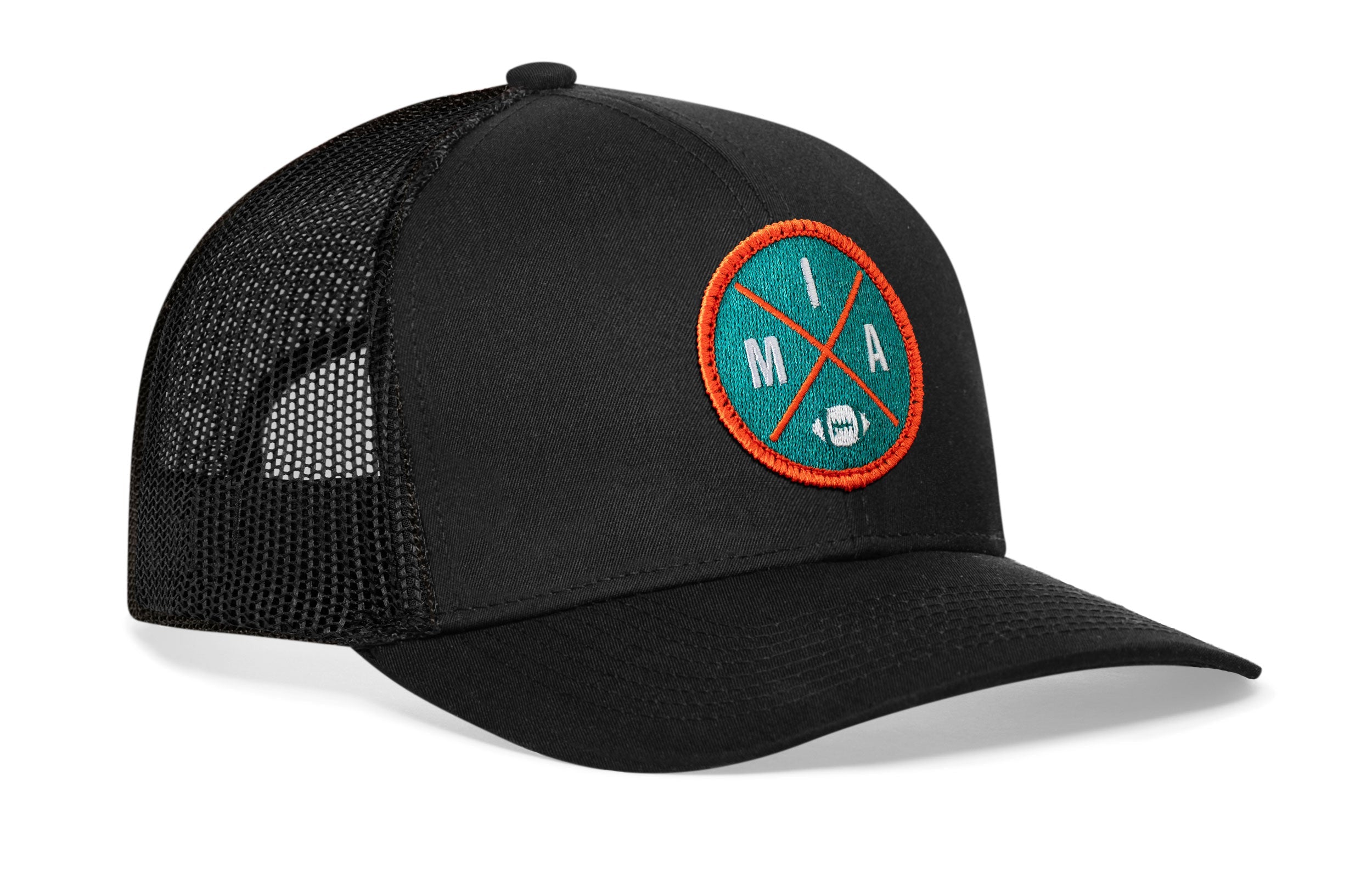 Miami Football Trucker Hat  |  MIA X Snapback