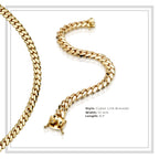 Miami Cuban Link Chain Bracelet 14K Gold Premium Plated 10-24mm Men Jewelry 8.5 inch