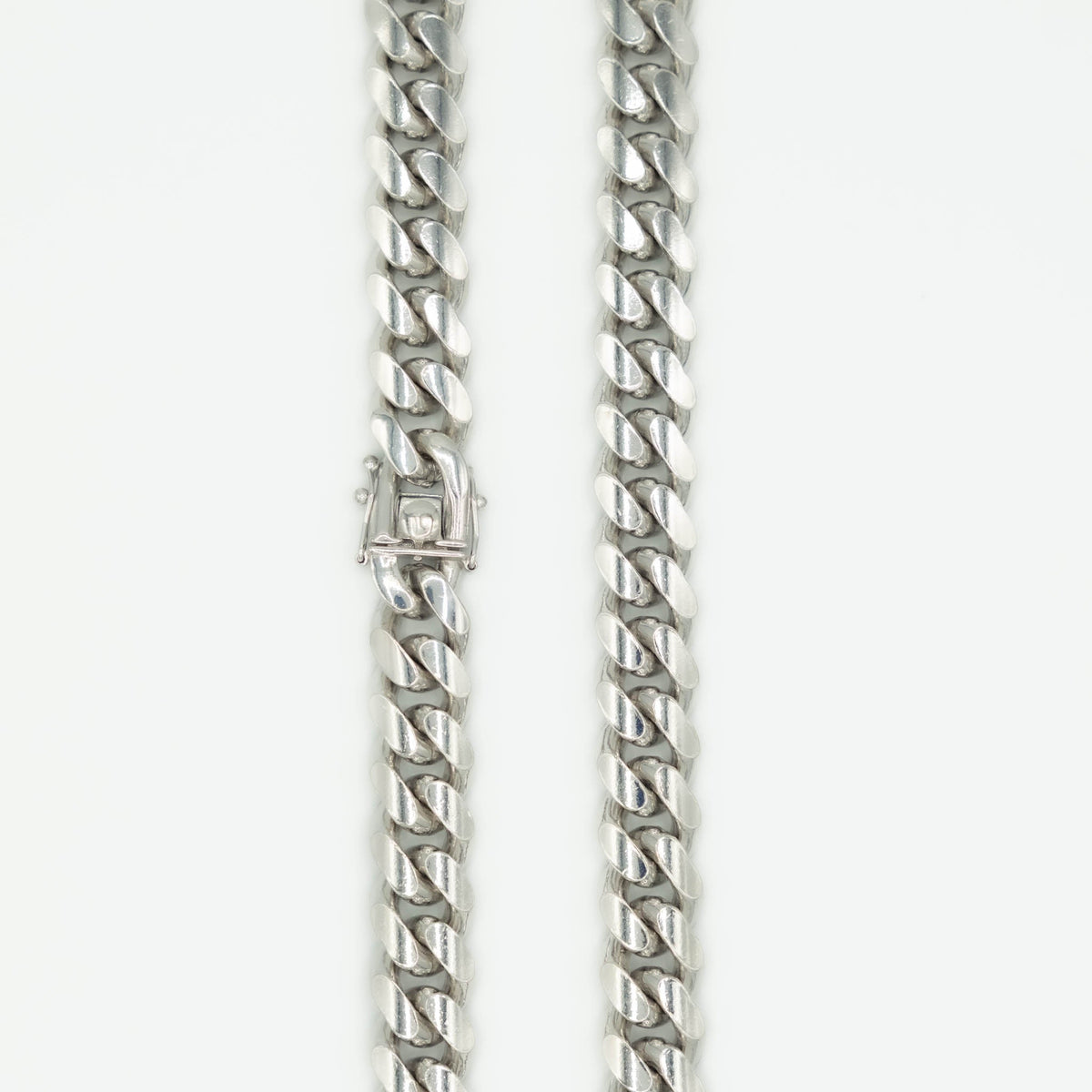 Silver Miami Cuban Chain 13mm