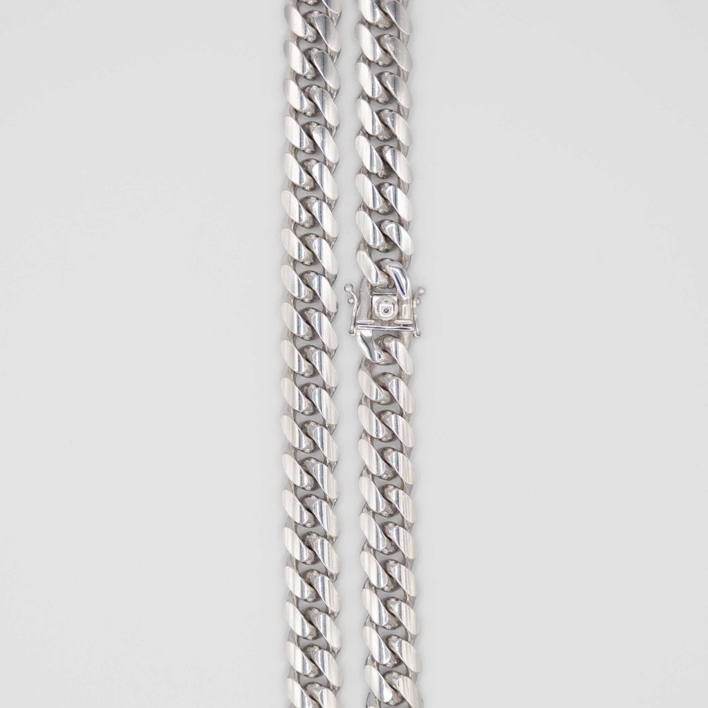 Silver Miami Cuban Chain 15mm