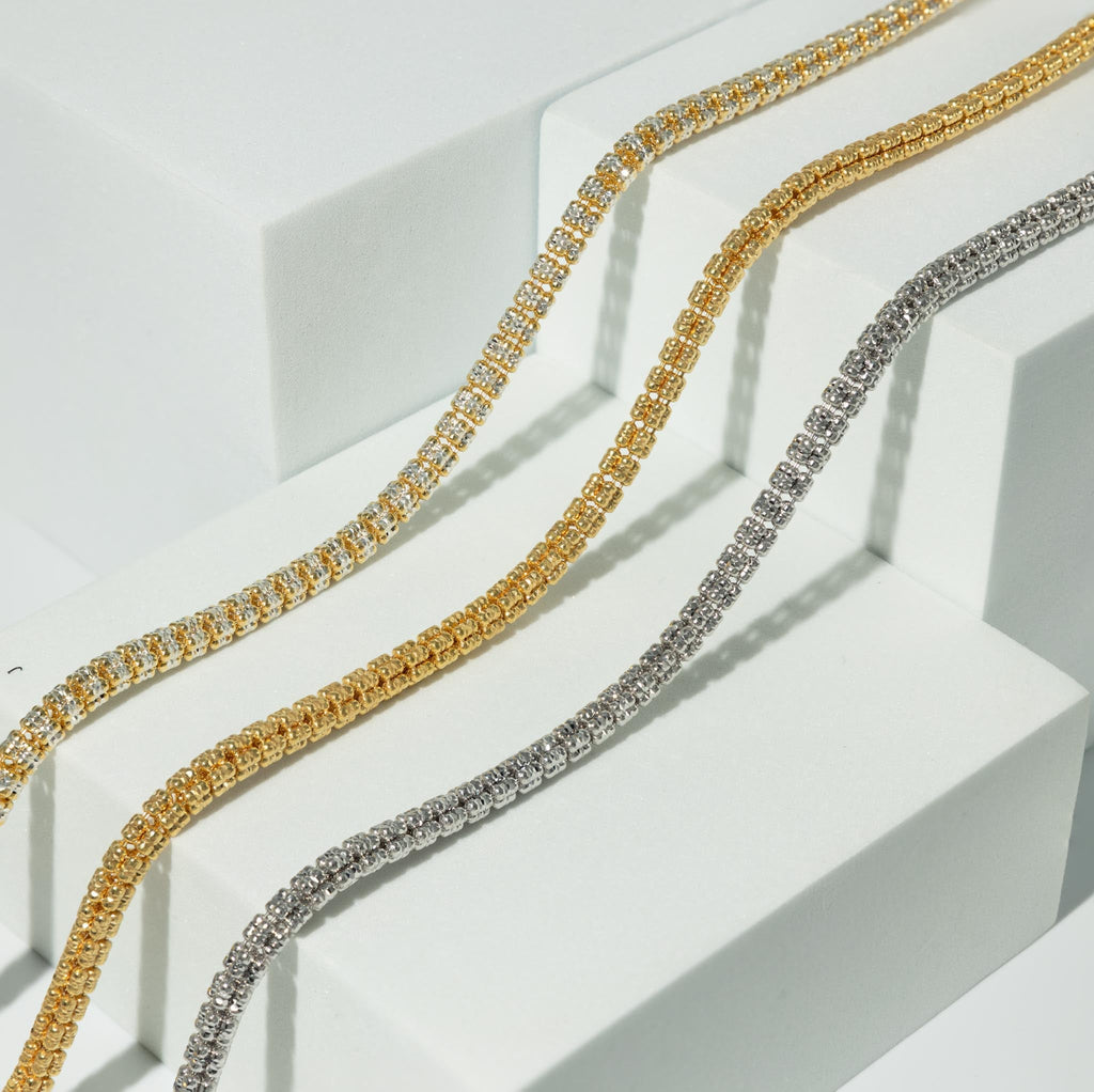 Silver Ice Chain 5mm