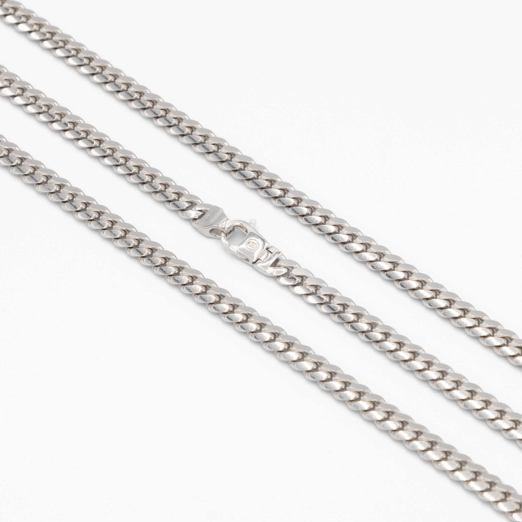 Silver Miami Cuban Chain 5mm