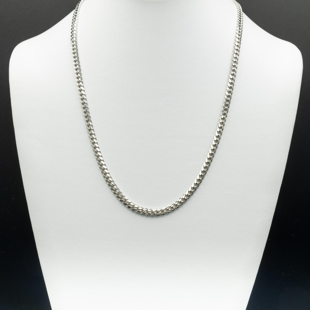 Silver Miami Cuban Chain 5mm