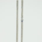 High Polish Silver Miami Cuban Chain 7mm