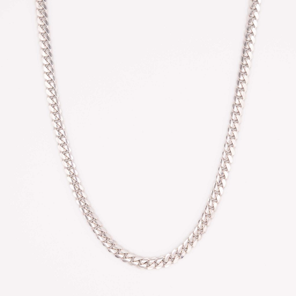 Silver Miami Cuban Chain 7mm