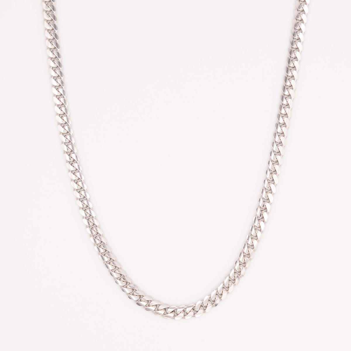 Silver Miami Cuban Chain 7mm