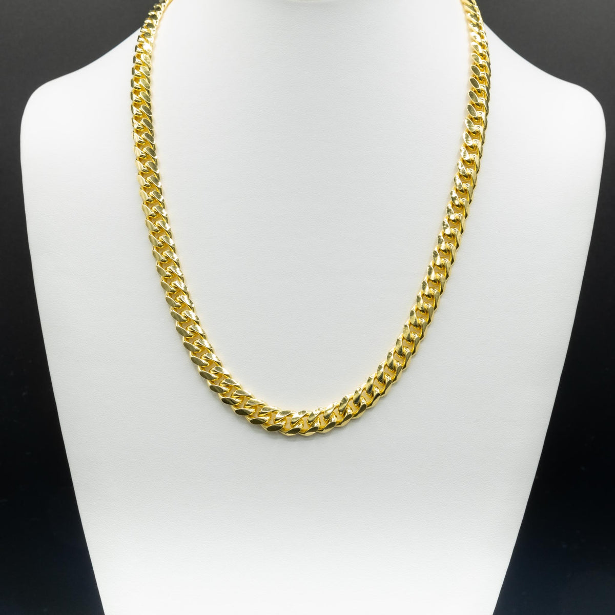 Gold Miami Cuban Chain 8mm