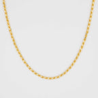 Gold Diamond Cut Rope Chain 5mm