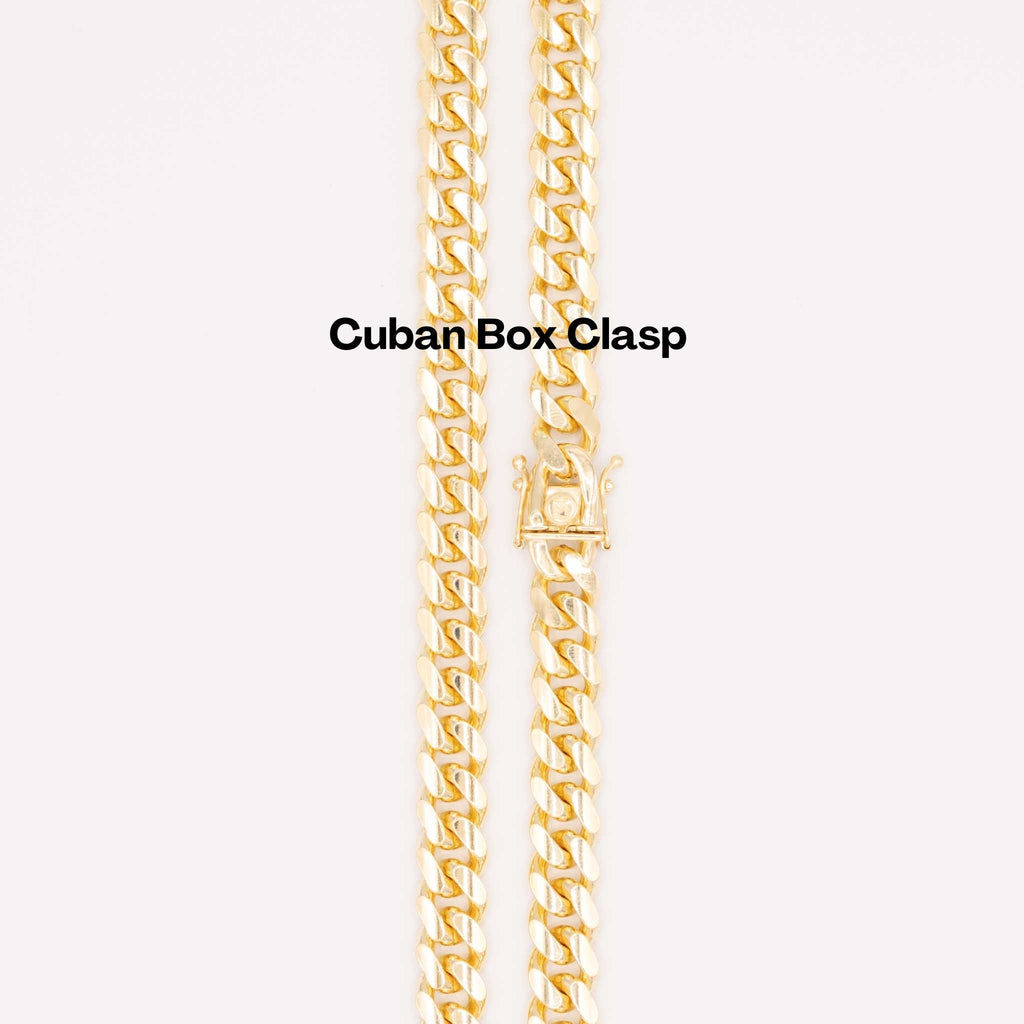 Gold Miami Cuban Chain 8mm