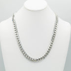 Silver Miami Cuban Chain 10mm Heavy