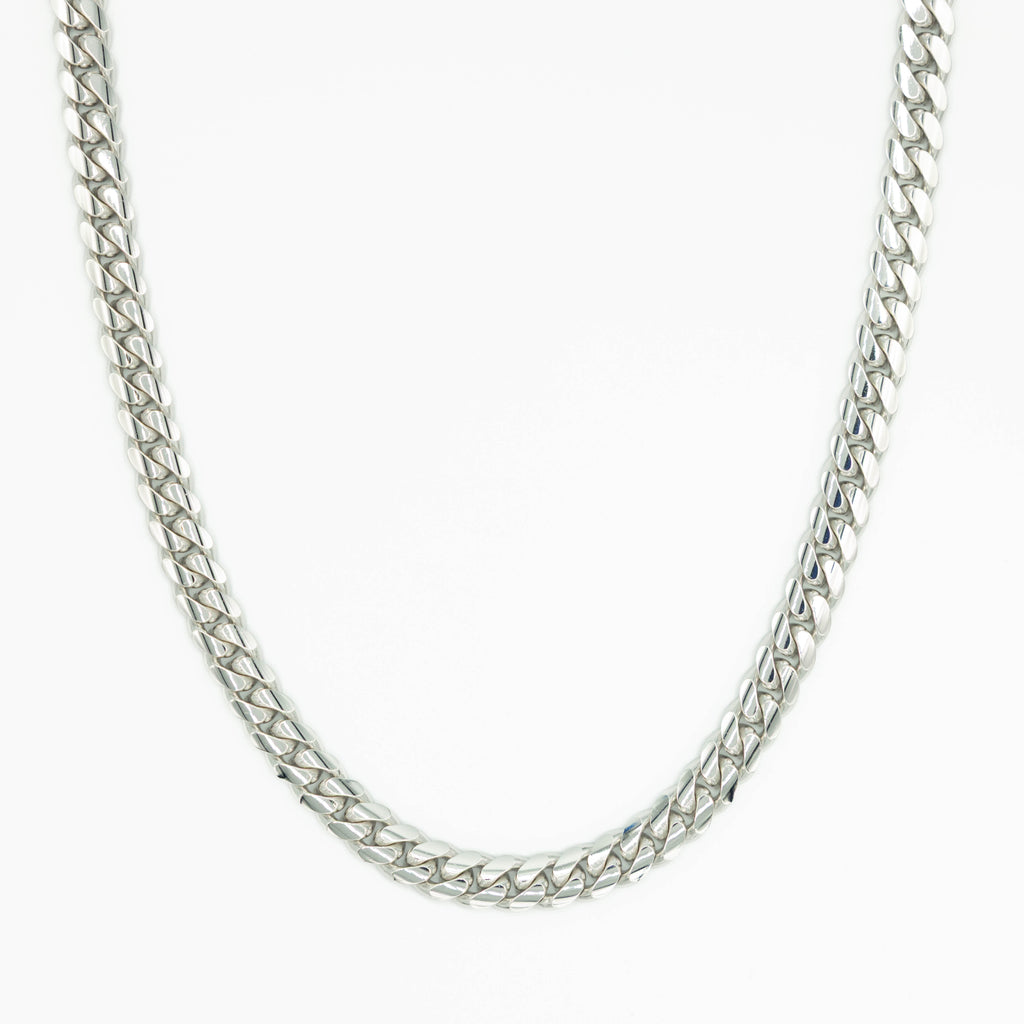 Silver Miami Cuban Chain 10mm Heavy