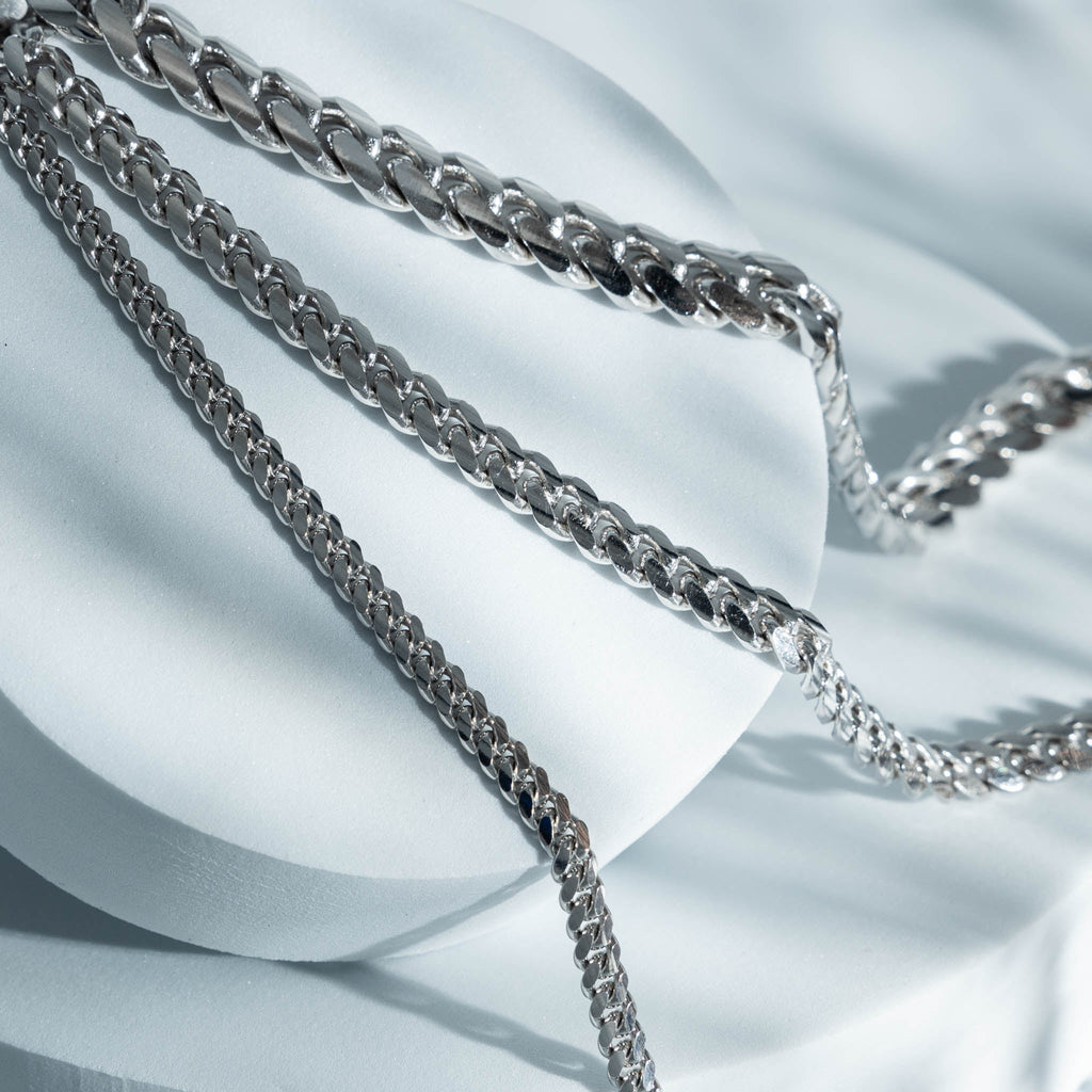 Silver Miami Cuban Chain 7mm