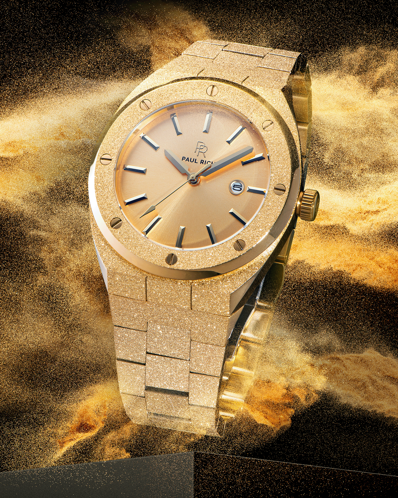 Frosted Midas Touch