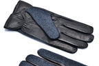 Mario Portolano Leather-Suede Belt Gloves