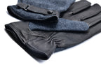 Mario Portolano Leather-Suede Belt Gloves