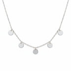Arvo Mini Disc Necklace - Stainless