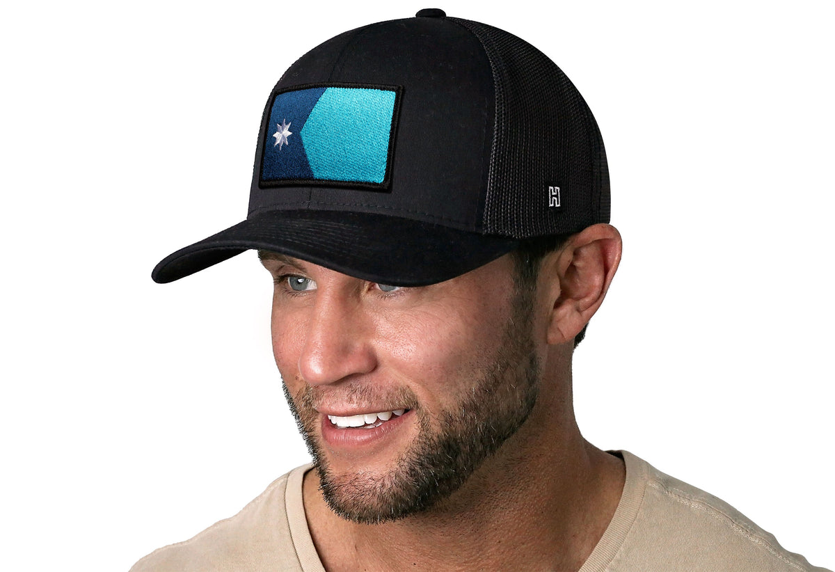 Minnesota Flag Trucker Hat  |  MN Snapback