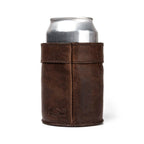 Campaign Leather Can Koozie