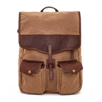 Campaign Waxed Canvas Backpack