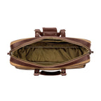Campaign Waxed Canvas Briefcase