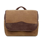 Campaign Waxed Canvas Messenger Bag