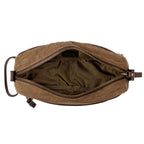 Campaign Waxed Canvas Toiletry Shave Kit