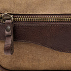 Campaign Waxed Canvas Toiletry Shave Kit