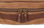 Campaign Waxed Canvas Toiletry Square Shave Kit